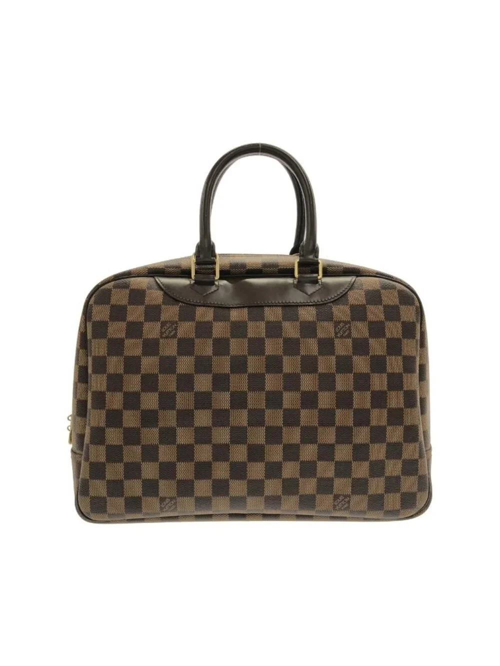 Louis Vuitton Damier Bowling Vanity Bag